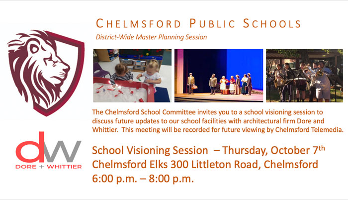 Chelmsford Schools Visioning Session Chelmsford School Visioning Session