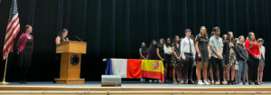 Chelmsford High School French-Spanish National Honor Society Induction