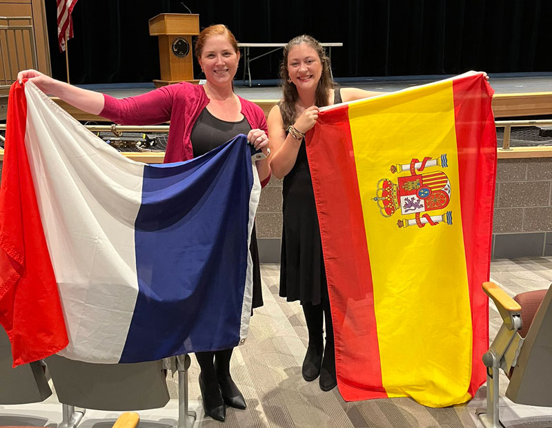 Chelmsford High School French-Spanish National Honor Society Induction