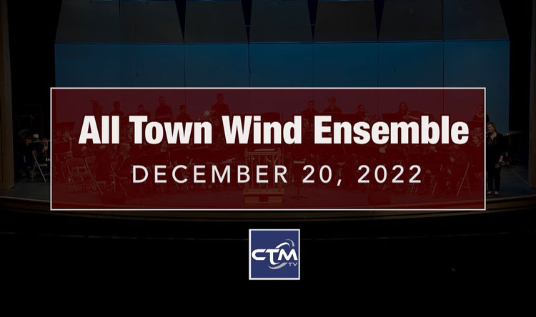 Chelmsford All-Town Wind Ensemble 2022 Holiday Performance