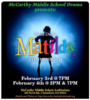 McCarthy Drama Club presents Matilda the musical