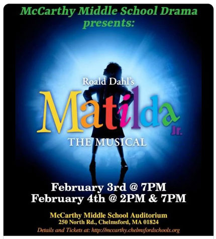 McCarthy Middle School Musical: Matilda, Jr. image
