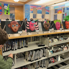 MAEA Youth Art Month Opening Night at Chelmsford Public Library