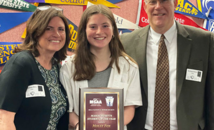 Molly Fox Named MSAA National Honor Society 2022-23 Student of the Year