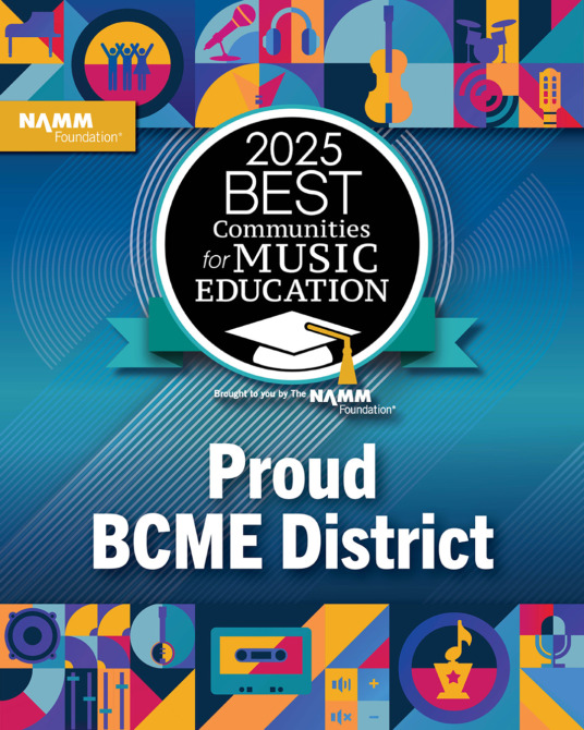 Chelmsford named a 2025 Best Community for Music Education