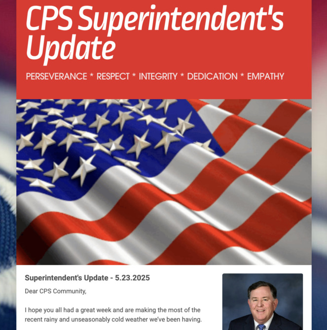 Chelmsford Public Schools Superintendent’s Update: May 23, 2025