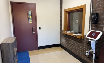 Over the summer, new security vestibules were installed at the entrances to all four Chelmsford elementary buildings and Parker Middle School.