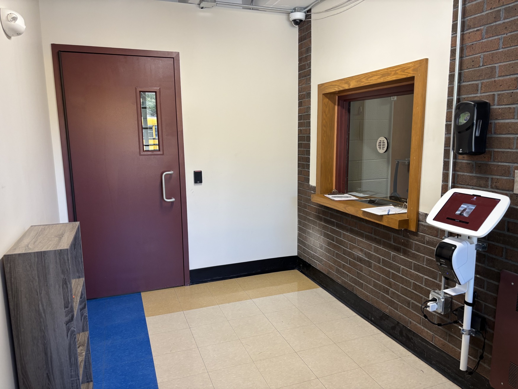 Over the summer, new security vestibules were installed at the entrances to all four Chelmsford elementary buildings and Parker Middle School.