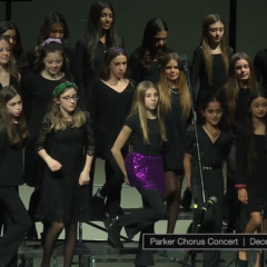 Parker Middle School Winter Chorus Concert - Tuesday, December 16, 2025