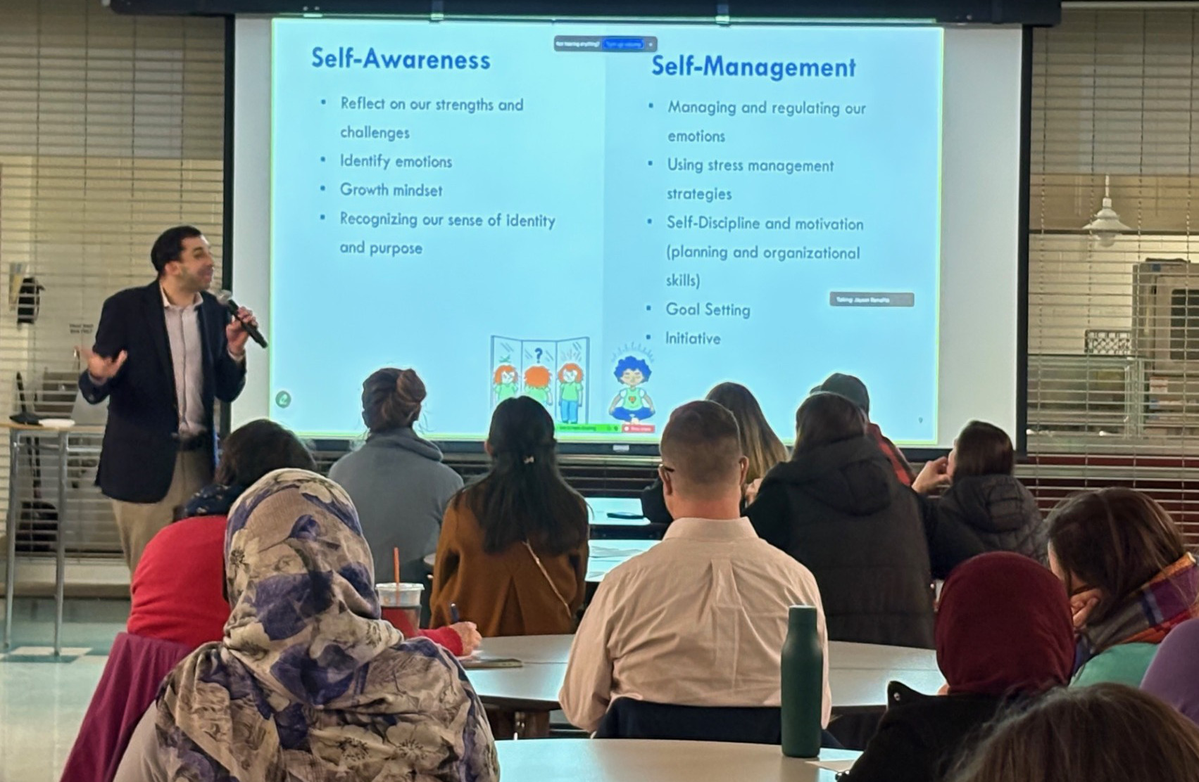 Sam Drazin, an internationally recognized educator and founder of Changing Perspectives, hosted a workshop for Chelmsford Public Schools families on Tuesday, January 13, 2026.