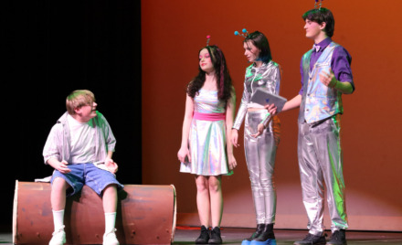 The CHS Theatre Guild held dress rehearsals for the children's play "How (Not) to be Human)" on Thursday, February 5, 2026.