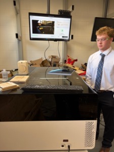 New equipment in the CHS technology and engineering department