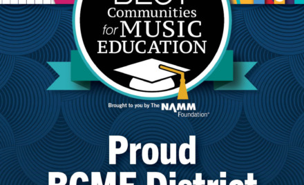 Chelmsford Public Schools has been recognized as one of the 2026 Best Communities for Music Education.