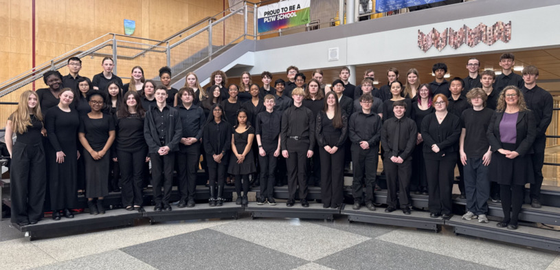 The Chelmsford High School Orchestra was one of four ensembles from Chelmsford to receive gold medals at the 2026 MICCA Festival.