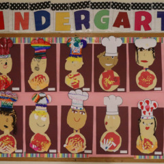 Student artwork featured during the Harrington Elementary School Celebration of the Arts on Wednesday, May 27, 2026.