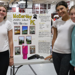 Chelmsford High School's Senior Internship Exhibition was held on Thursday, May 28, 2026. The event allows members of the senior class who held internships this spring to visually display their workplace experiences for the junior class and interested faculty.