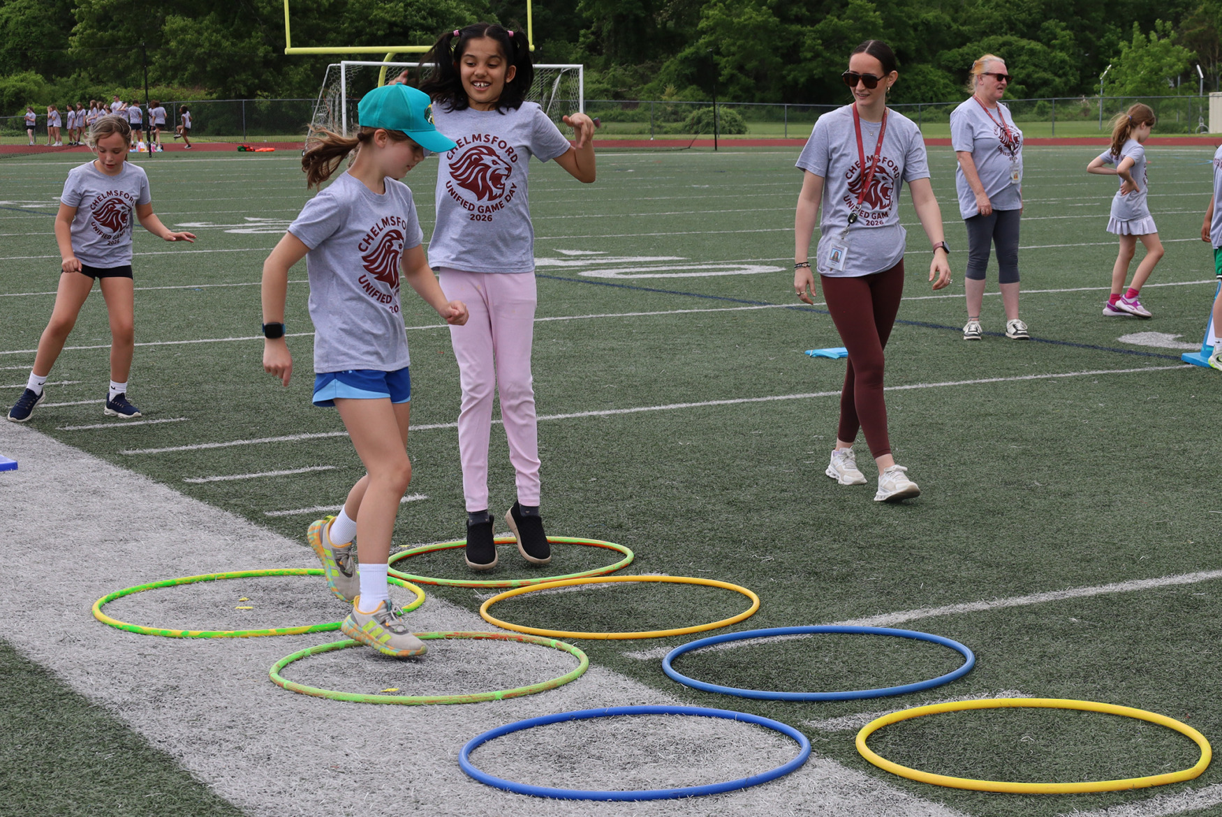 Chelmsford Public Schools students participate in Unified Game Day on Thursday, May 28, 2026.