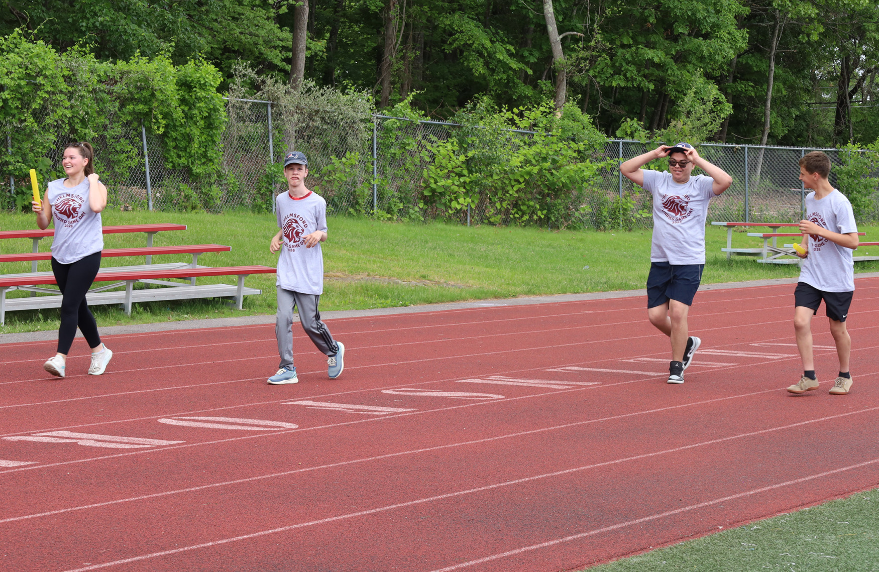 Chelmsford Public Schools students participate in Unified Game Day on Thursday, May 28, 2026.