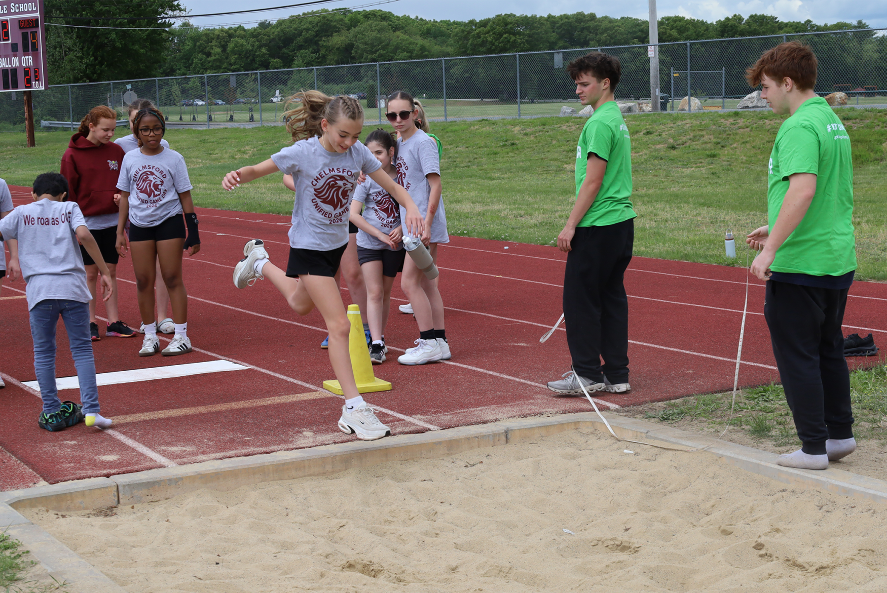 Chelmsford Public Schools students participate in Unified Game Day on Thursday, May 28, 2026.