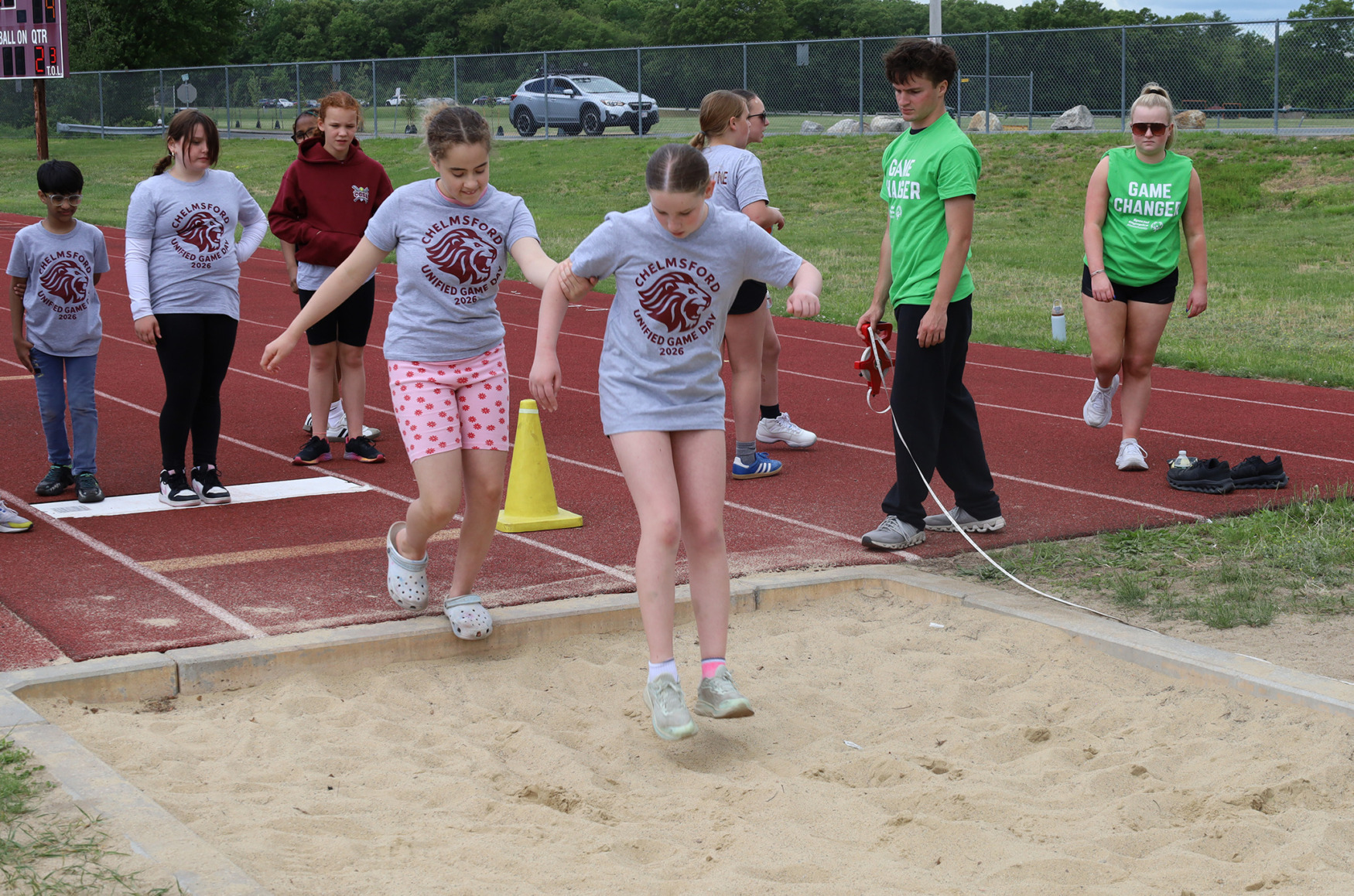 Chelmsford Public Schools students participate in Unified Game Day on Thursday, May 28, 2026.