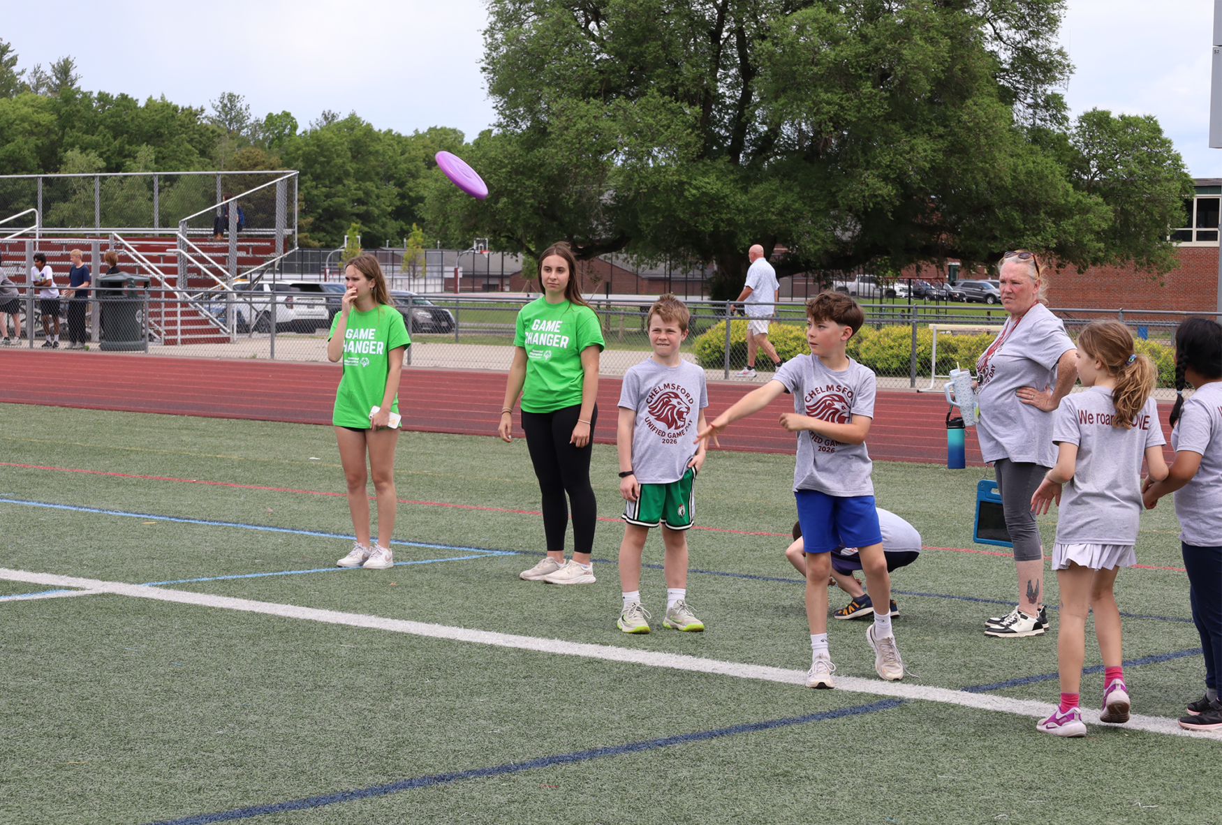 Chelmsford Public Schools students participate in Unified Game Day on Thursday, May 28, 2026.
