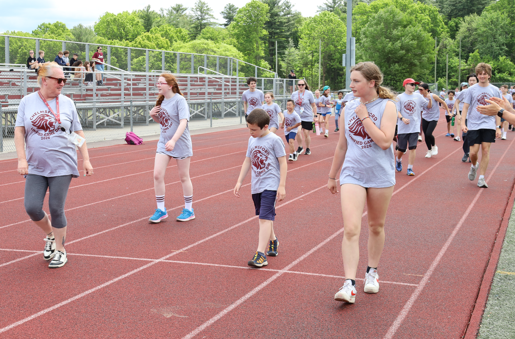 Chelmsford Public Schools students participate in Unified Game Day on Thursday, May 28, 2026.