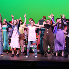 Members of the CHS Theatre Guild participate in a dress rehearsal for their Spring Cabaret production on Thursday, April 30, 2026.