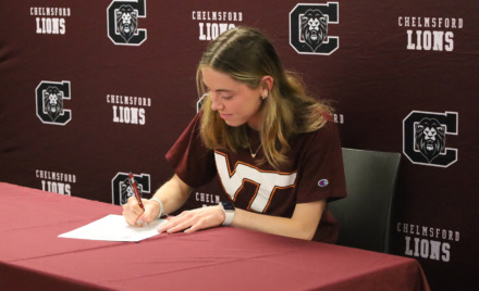Lucy Labrecque was one of 18 Chelmsford High School seniors recognized during the Future Teachers Signing Day on Friday, May 22, 2026.