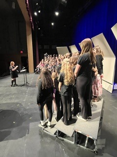 The choruses from Parker and McCarthy Middle Schools held a spring concert on Tuesday, May 12, 2026, in the Carl J. Rondina Performing Arts Center at Chelmsford High School.