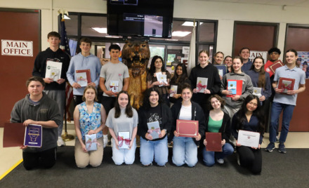 Junior Book Awards were presented to 21 members of Chelmsford High School's Class of 2027 on Monday, June 1, 2026.