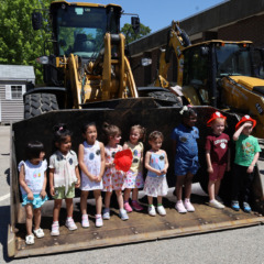Chelmsford Integrated Preschool (CHIPS) hosted its annual Touch-A-Truck event on Wednesday, June 3, allowing students to explore numerous town and emergency services vehicles.