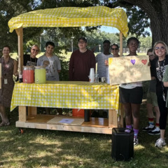 This summer, members of Chelmsford High School’s PAVE program have been spending their Extended School Year honing valuable life skills by operating a lemonade stand.