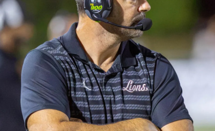 Chelmsford head coach George Peterson and the Lions battled Lowell on Friday night.